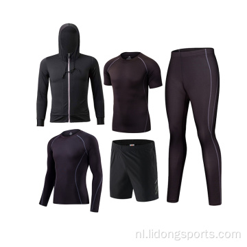 Workout kleding fitness kleding mannen sportschool slijtage